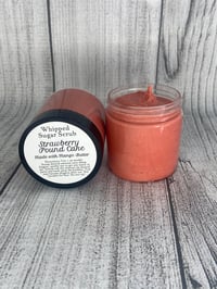 Image 1 of Strawberry Pound Cake Whipped Sugar Scrub