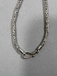 Image 2 of Red filigree pendant necklace