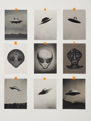 Image of UFO Tokyo Series Print