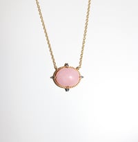 Image 1 of Victorian Pink Opal Necklace