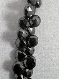 Image 5 of Black crystal onyx necklace