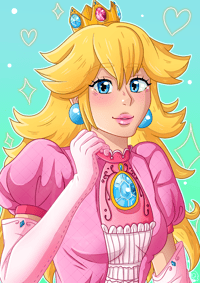 Image 1 of Princess Peach Print!