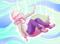 Image 1 of [DR2] Nagito Waves Print!