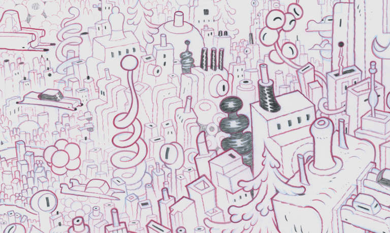 Yardstick's Worth part 01, page 03 (line art) Image 4