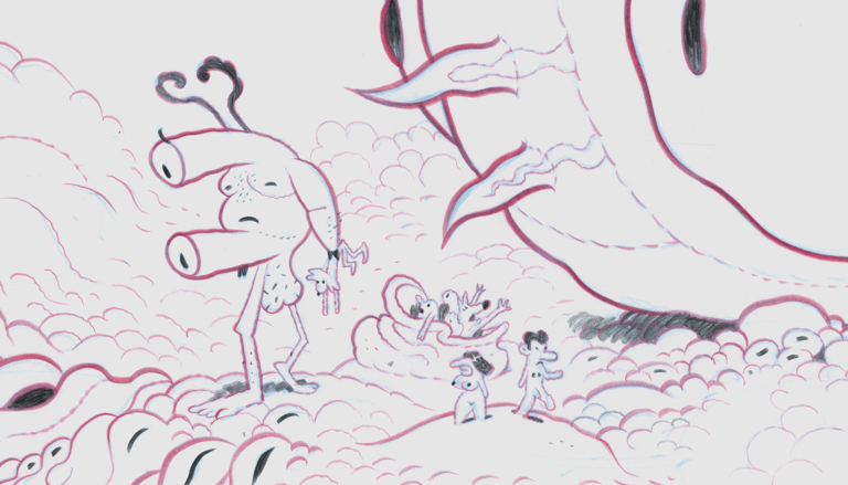 Yardstick's Worth part 01, page 14 (line art) Image 2