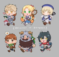 Image 1 of Delicious in Dungeon Charms