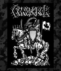 Conqueror / War Horse Logo Flag / 1st Run Ltd to 25 / Pre Order Ends Jun 20th / FLAGS SHIP JULY 4*