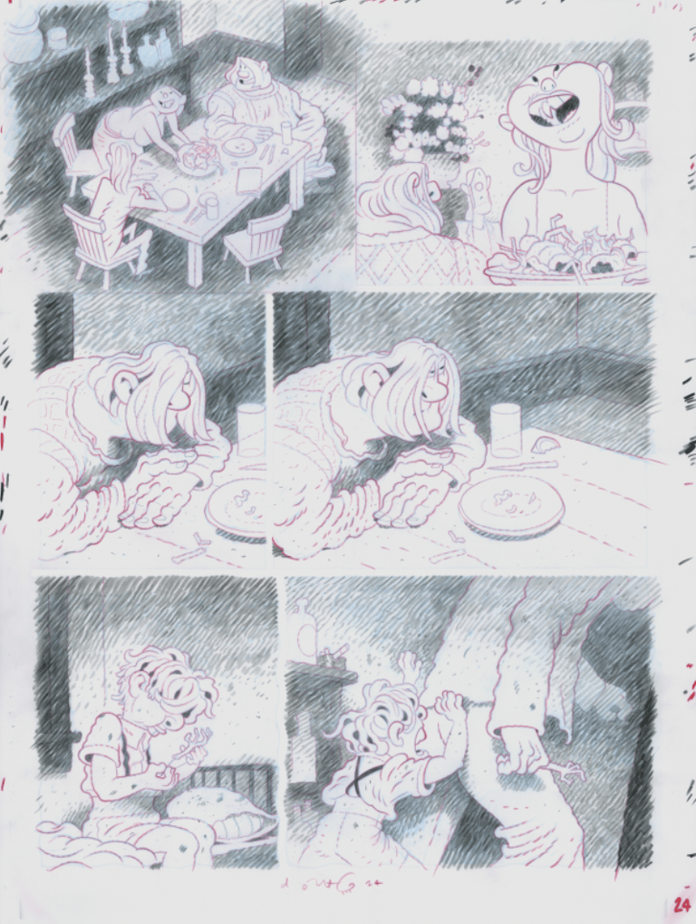 L'architecte part 01, page 24 (line art)