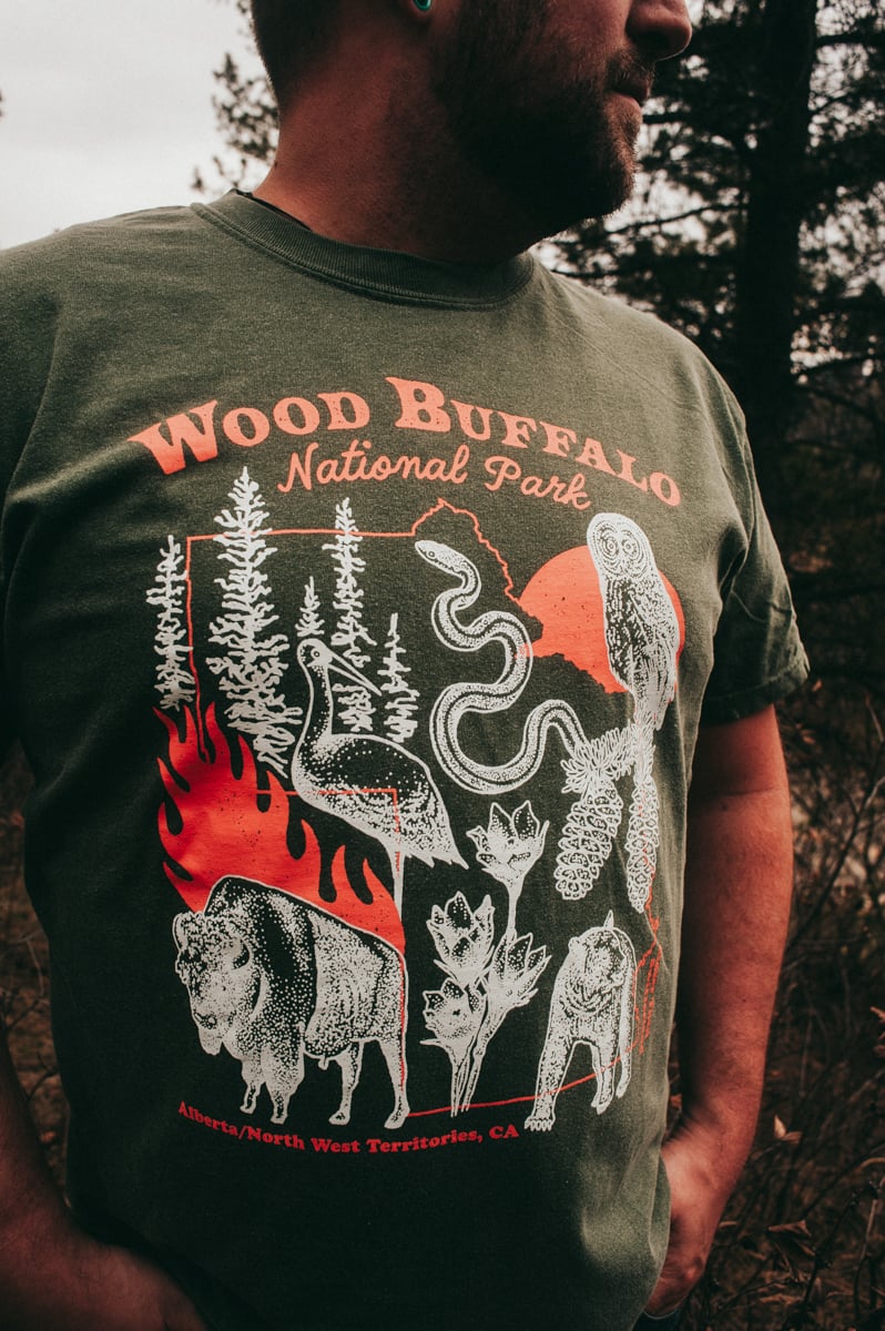 Wood Buffalo / T-Shirt | The Cosmodemonic Telegraph Company