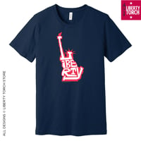 Image 1 of Liberty All City (Statue of Liberty · New York City) Unisex T-Shirt