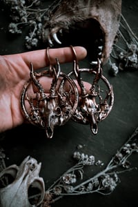Image 5 of Triple skull hangers