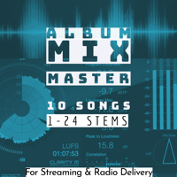 Album Mix & Master: 1-24 Stems