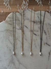 Image 7 of Dainty Pearl Necklace