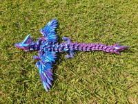 Image 3 of XL Crystal Dragon with Wings