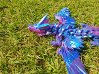 Image 4 of XL Crystal Dragon with Wings