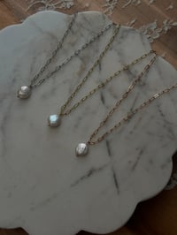 Image 1 of  Keshi Pearl Necklace