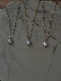 Image 2 of  Keshi Pearl Necklace