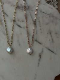 Image 3 of  Keshi Pearl Necklace