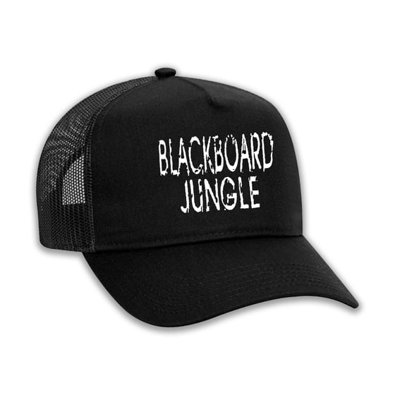 Image of BLACKBOARD JUNGLE EMBROIDERED BASEBALL HAT