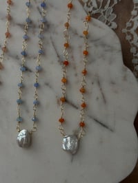Image 6 of Crystal Pearl Necklace