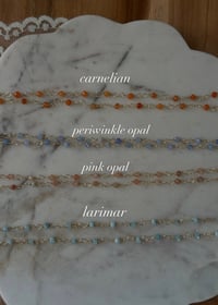 Image 2 of Crystal Pearl Necklace