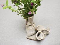 Image 3 of A Plop of Ribbons Mini Vase