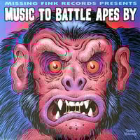 Image 1 of VA - MUSIC TO BATTLE APES BY (2 X LP)