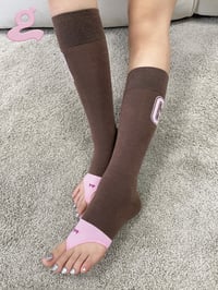 Image 4 of Bikini Bow Clash Clip-On Socks (2-in-1)