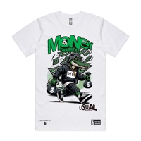 Image 1 of Usual Suspects - The Money Grabbers - Croc Tee