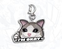 キーホルダー IM OKAY (KEYCHAIN) CAT