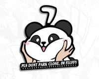 車の香りPLS DONT PARK TOO CLOSE (PANDA) AIR FRESH