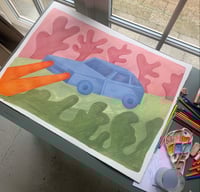 Image 2 of Automobile | Original Painting