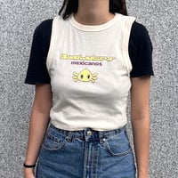 Image 1 of camieta croptop Axolotes mexicanos 