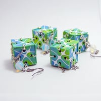 Image 3 of SLICED CUBES Earrings