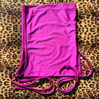Image 1 of *:･Ruched Crop ☆ Hot Pink ੈ✩‧₊˚