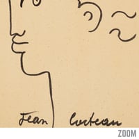 Image 2 of Profil de Faune | Jean Cocteau - 1960 | Art Poster | Vintage Poster