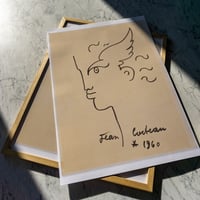 Image 1 of Profil de Faune | Jean Cocteau - 1960 | Art Poster | Vintage Poster
