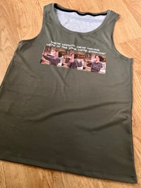 Image 1 of Monica Geller Workout KiSS Vest - Season 2 quote Friends - gym