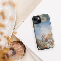 Image 1 of Renaissance Art KiSS Tough Case for iPhone - Sky watercolour Beautiful Design