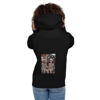 Image 1 of Unlimited Rides KiSS Unisex Hoodie- Skeleton funfair skulls