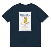Image 4 of CatDog Missing KiSS Unisex organic cotton t-shirt - Retro 90s Cartoons