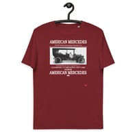 Image 4 of Vintage Mercedes KiSS Unisex organic cotton t-shirt - Old Car