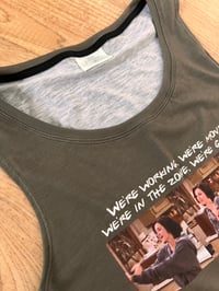 Image 3 of Monica Geller Workout KiSS Vest - Season 2 quote Friends - gym