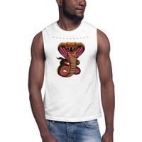 Image 3 of Cobra KiSS Unisex Tank Top - Snake print vest top