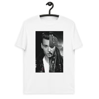 Image 2 of Depp KiSS Unisex organic cotton t-shirt - Jack Sparrow Cry Baby movies