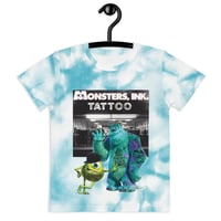 Image 5 of Monsters Ink Kids crew neck t-shirt - Sully and Mike tattooed