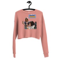 Image 3 of Mia Vs Robin KiSS Crop Sweatshirt - Scoops Ahoy Pulp Fiction Stranger things