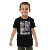 Image 1 of Joker Skateboarding KiSS Organic cotton kids t-shirt - Batman Inspired Heath Ledger Christian Bale