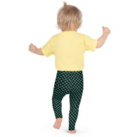 Image 2 of Scribble Checkerboard Kid's Leggings - All over print