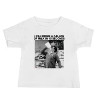 Image 1 of Gallon of Milk KiSS Baby Jersey Short Sleeve Tee - Joey Tribbiani Friends